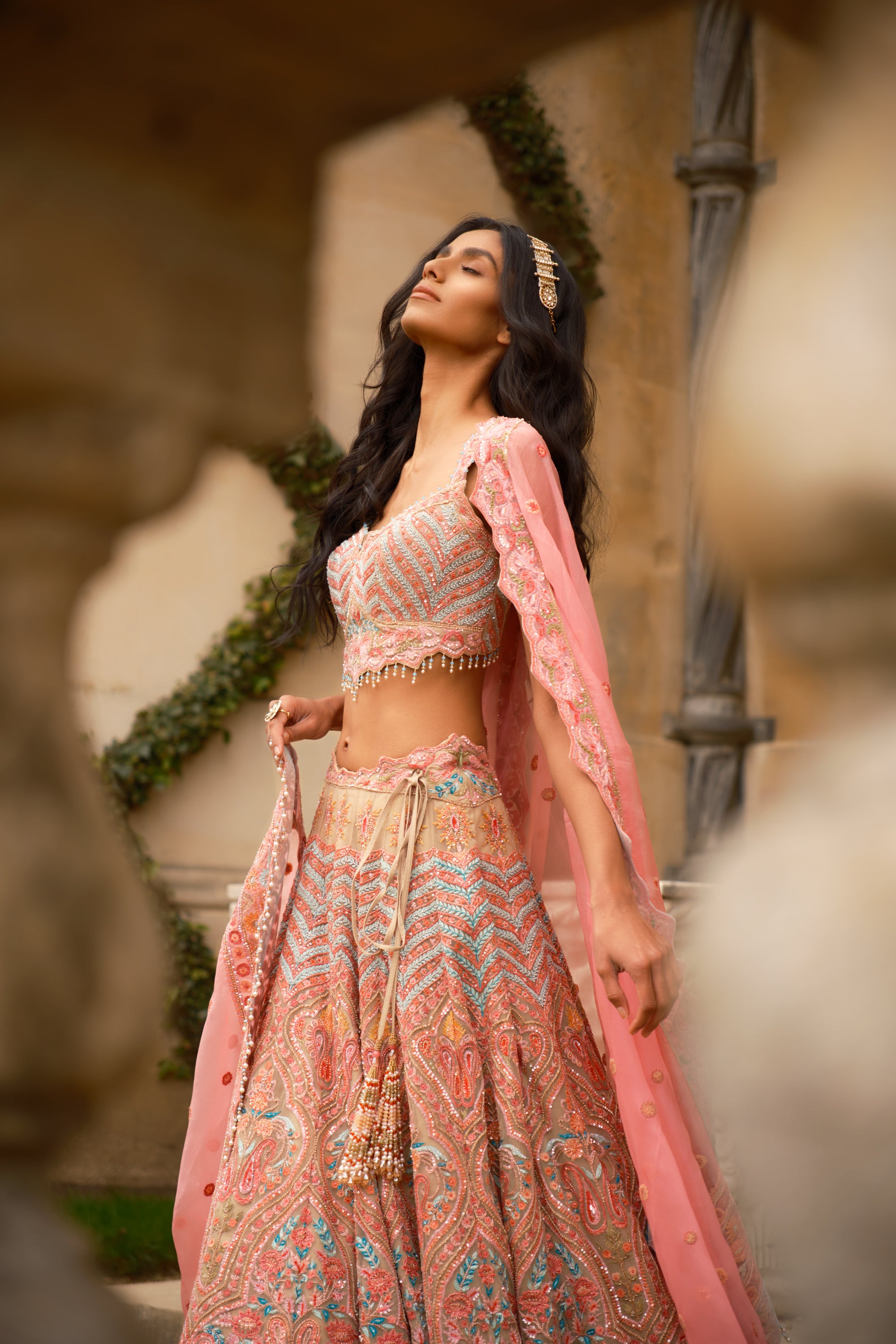 Buy Poly Silk Wedding Wear Lehenga Sets for Women Online in India - Indya