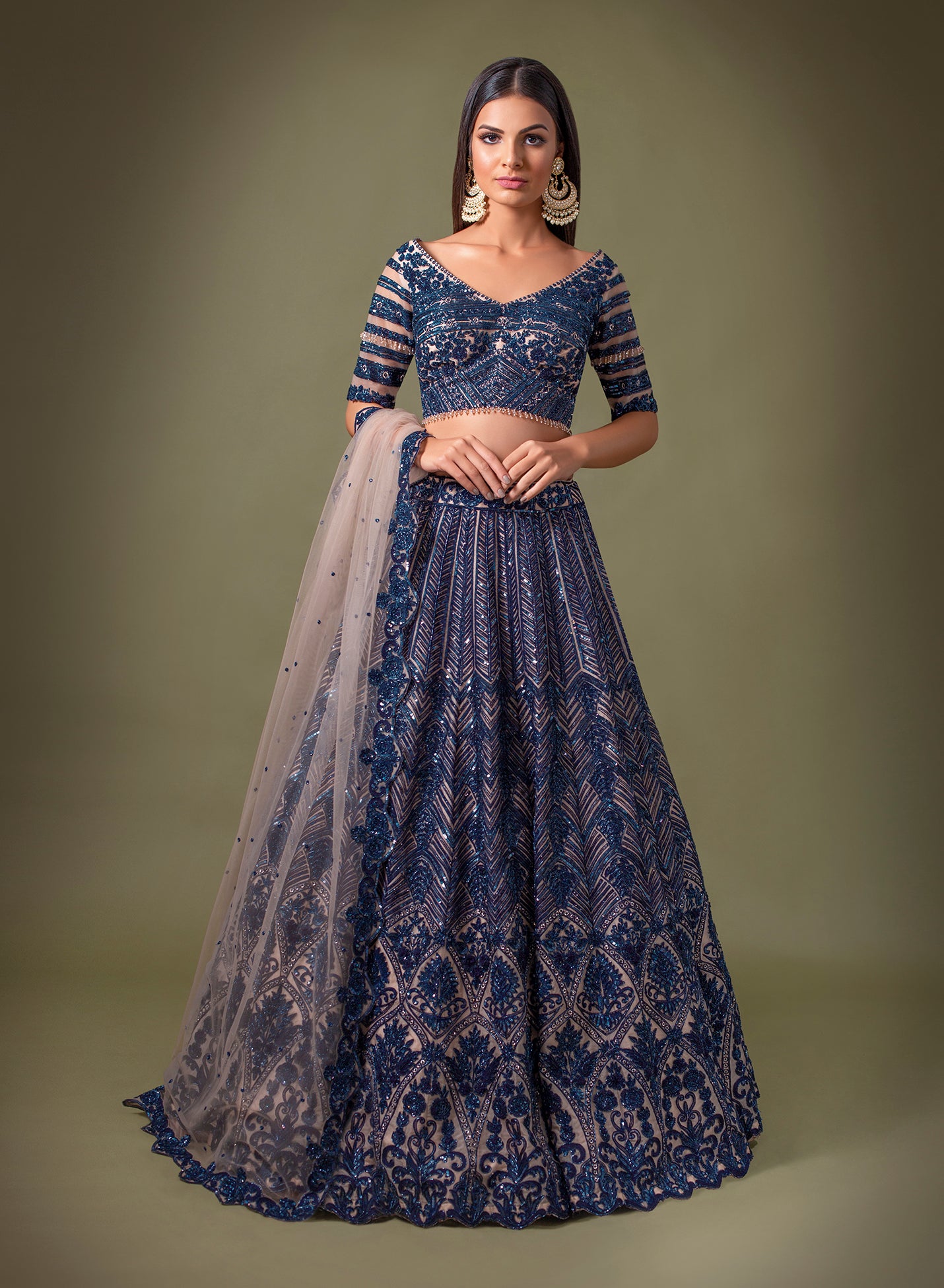 Brocade indian wedding dresses hotsell