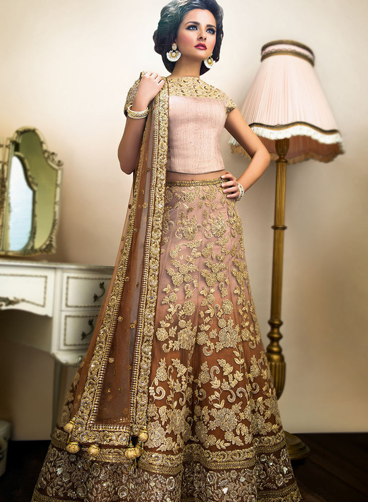 sonascouture - Caramel/Brown Bridal W308A